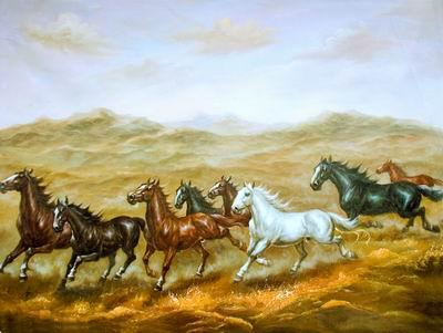 unknow artist Horses 012 oil painting image